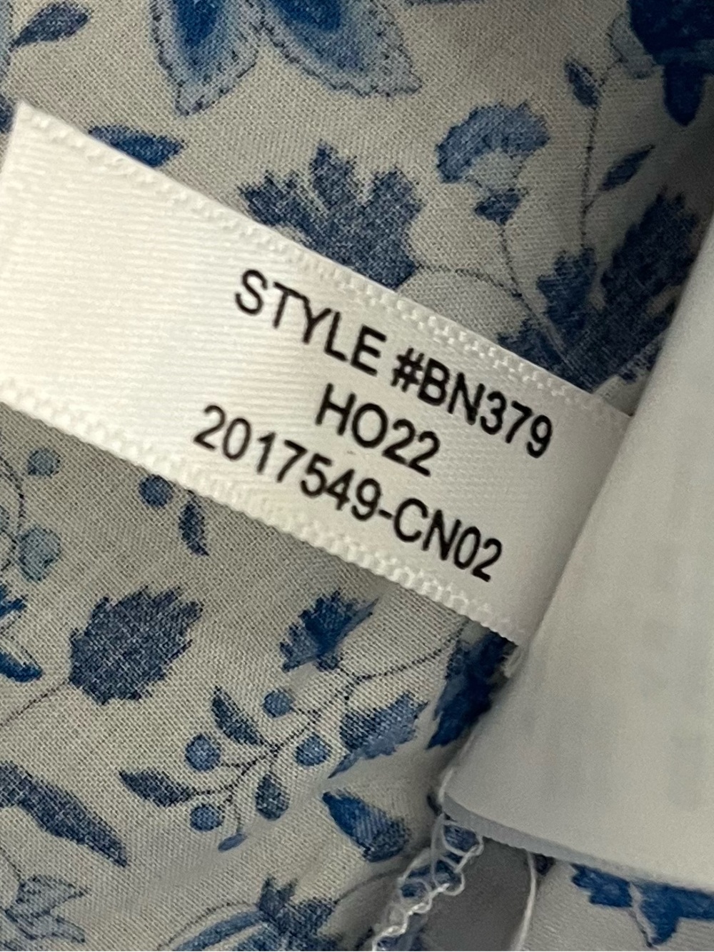 J. Crew Ruffleneck Keyhole Top in Liberty Grace Emily Bell fabric Cotton Medium - Picture 13 of 16